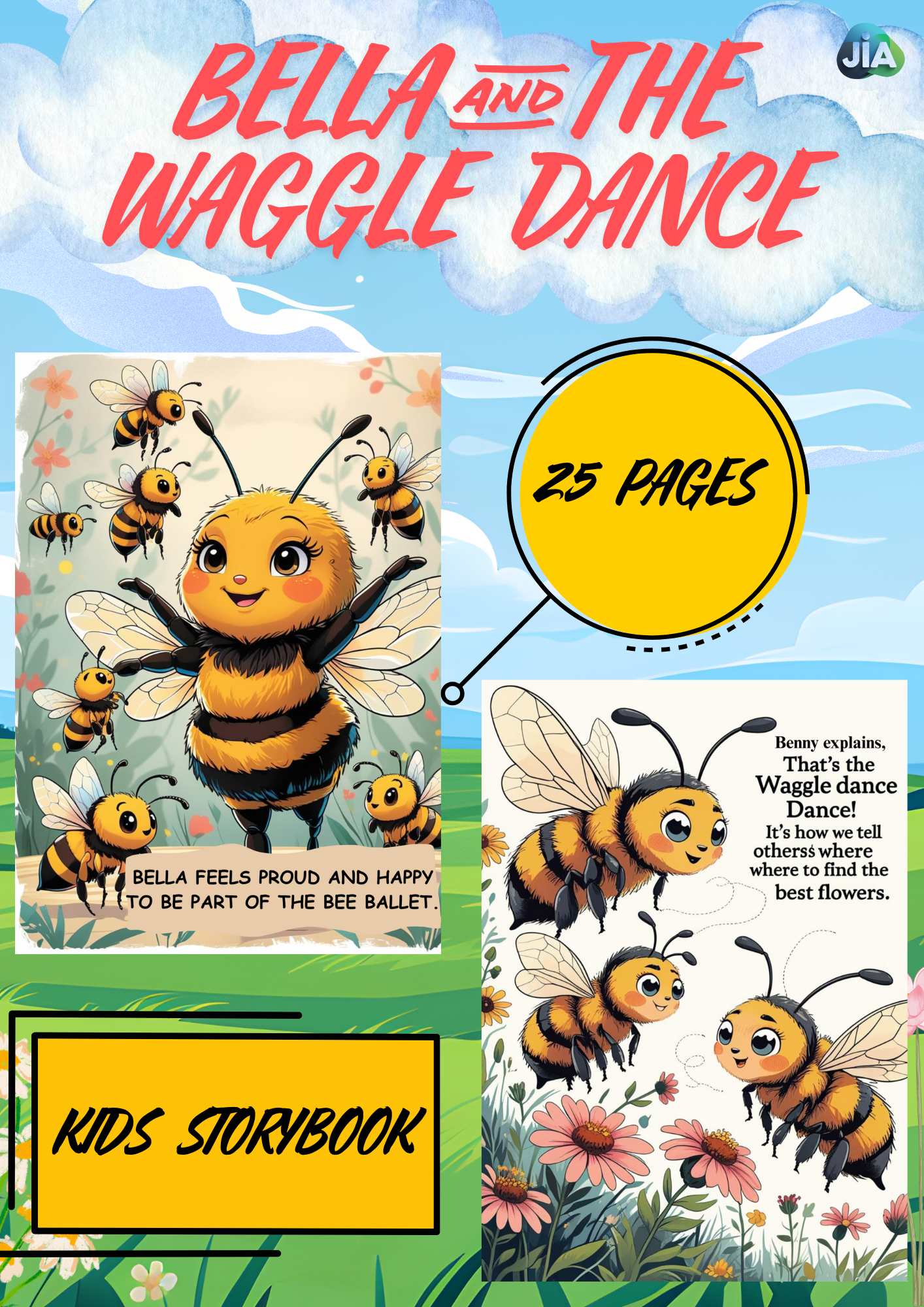 BELLA AND THE WAGGLE DANCE - KIDS DIGITAL STORYBOOK