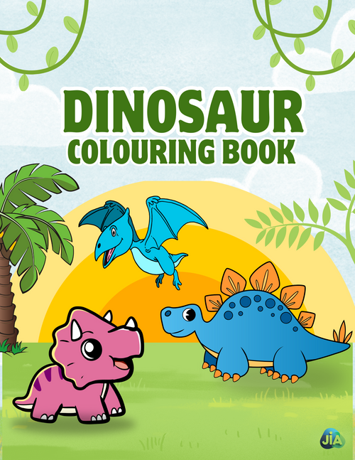 DINOSAUR COLOURING BOOK